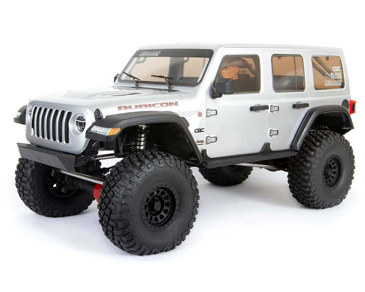 Axial SCX6 Jeep JLU Wrangler 1/6 4WD RTR Electric Rock Crawler (Silver) W/DX3 Radio & Smart ESC 4 Axial SCX6 Jeep JLU Wrangler 1/6 4WD RTR Electric Rock Crawler (Silver) W/DX3 Radio & Smart ESC - Image 2