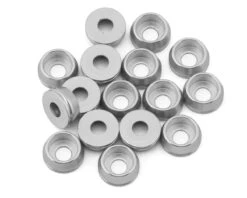 Team Brood 3mm 6061 Aluminum Cap Head Washer (Red) (16) -Traxxas Shop bro tbr 6061chwkits