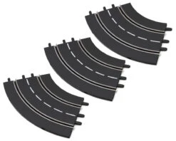 Carrera 1/24 Curved Track Extension Set (6) (1/30°) (Digital 124/Digital 132/Evolution)