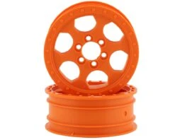 Crawler Innovations Double Deuce 6 Bolt 2.2 Crawler Wheel (Orange) (2) (1.0 Wide)