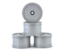 DE Racing 12mm Hex "Borrego" 2.2 1/10 Buggy Rear Wheels (4) (B6/22) (Black)