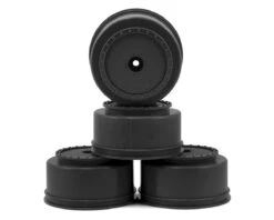 DE Racing 12mm Hex "Borrego" Short Course Wheels W/3mm Offset (Yellow) (4) (SC5M)