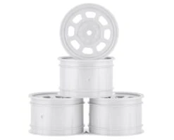 DE Racing Speedway Rear Wheels (Silver) (4) (Custom Works/B6)