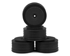 DE Racing "Speedline PLUS" Short Course Wheels (White) (4) (SC5M) W/12mm Hex