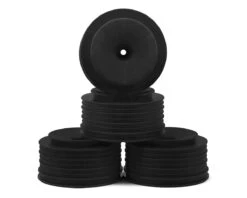 DE Racing Speedline PLUS Short Course Wheels (White) (4) (KYO SC6/Slash/Blitz) W/12mm Hex