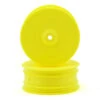 DE Racing 9.5mm Hex "Speedline" 2.2 4WD Front Buggy Wheels(2) (B44.2) (Yellow) -Traxxas Shop der sb a4y