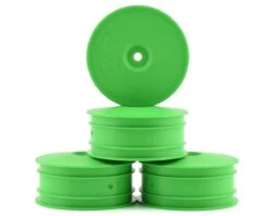 DE Racing Speedline 2.2 4WD Buggy Front Wheel (Yellow) (4) (B74) W/12mm Hex