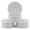 DE Racing "Speedline" 2.2 1/10 Buggy Front Wheels (4) (B6/RB6) (White) W/12mm Hex -Traxxas Shop der sb4 afw
