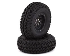DuraTrax Class 1 Scaler CR Pre-Mounted 1.9" Tires (Black) (2) (C3) W/12mm Hex