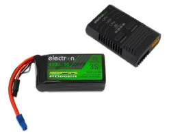 EcoPower Intelligent 3S HV 4300mAh EC3 LiPo Battery/"Electron Mini" Charger Bundle (Axial™ 1/10 & Other Crawlers)