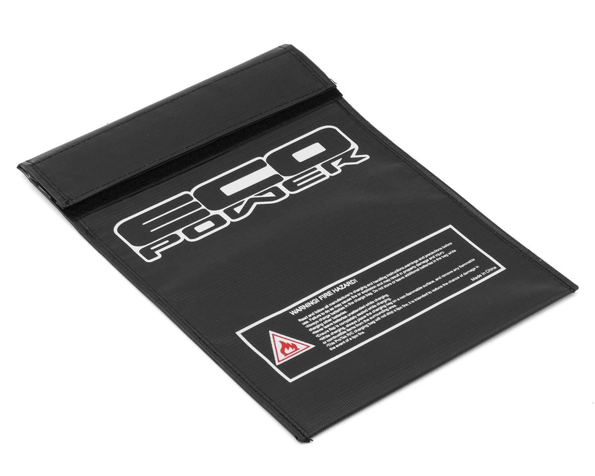 EcoPower Flame Resistant LiPo Charging Bag (Large, 23x30cm) 3 EcoPower Flame Resistant LiPo Charging Bag (Large, 23x30cm)
