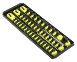 Ernst Manufacturing 13" 3 Rail Twist Lock Socket Boss (Red) (1/4, 3/8 & 1/2")