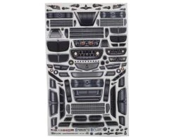 Firebrand RC Grilles Multi-Fit Decal Sheet (8.5x14")