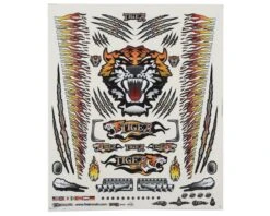 Firebrand RC Concept Tiger Decal (Orange) (8.5x11")