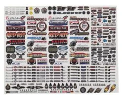 Firebrand RC Sponsor Logos 2C Decal Set (8.5x11") -Traxxas Shop fbr1scdtl829 6