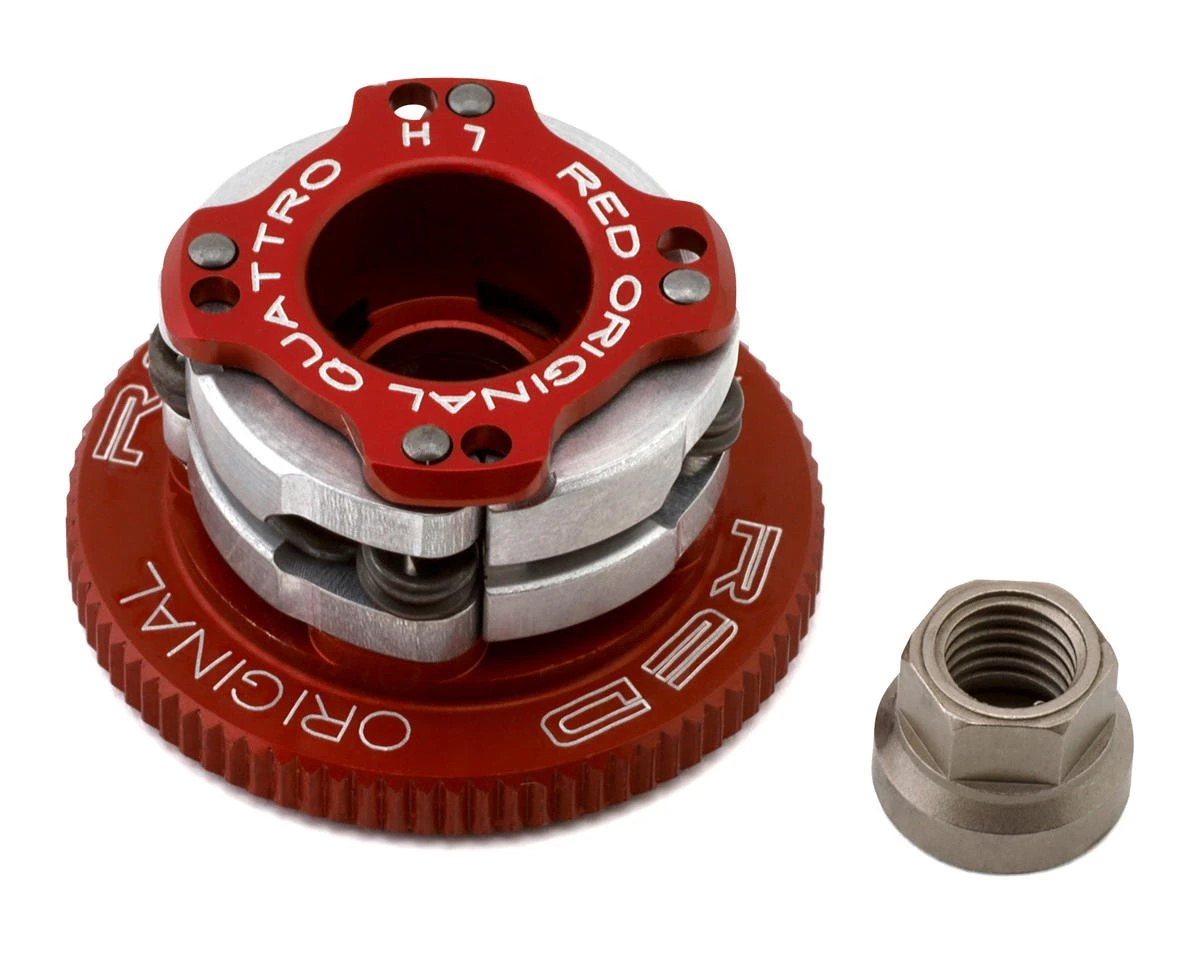Fioroni 33mm Quattro "Original RED" 4-Shoe Adjustable Clutch System (4 Ergal) 3 Fioroni 33mm Quattro "Original RED" 4-Shoe Adjustable Clutch System (4 Ergal)
