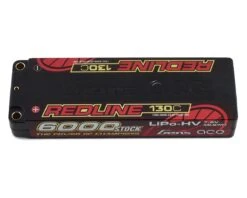 Gens Ace Redline 2S LiHV LiPo Battery 130C W/5mm Bullets (7.6V/6000mAh)