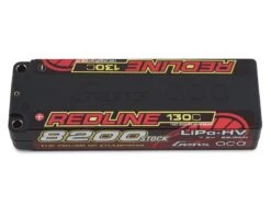 Gens Ace Redline 2s LiHV LiPo Battery 130C W/5mm Bullets (7.6V/8200mAh)