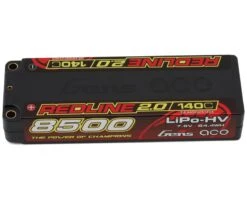 Gens Ace Redline 2.0 2S LiHV Battery 140C (7.6V/8500mAh) W/5mm Bullets