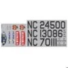 Hangar 9 J-3 Cub 10cc Decal Sheet -Traxxas Shop han500522