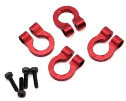 Hot Racing 1/10 Aluminum Tow Shackle D-Rings (4) (Red) 9 Hot Racing 1/10 Aluminum Tow Shackle D-Rings (4) (Red) -Traxxas Shop hraacc80802 1