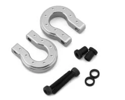 Hot Racing 1/10 Aluminum Monster Shackle D-Ring (Red) (2)