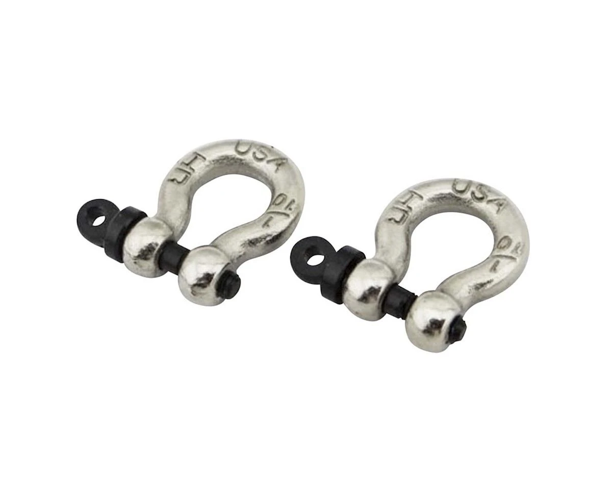 Hot Racing 1/10 Scale Aluminum D-Ring Tow Shackle (Black) (2) 6 Hot Racing 1/10 Scale Aluminum D-Ring Tow Shackle (Black) (2) - Image 4