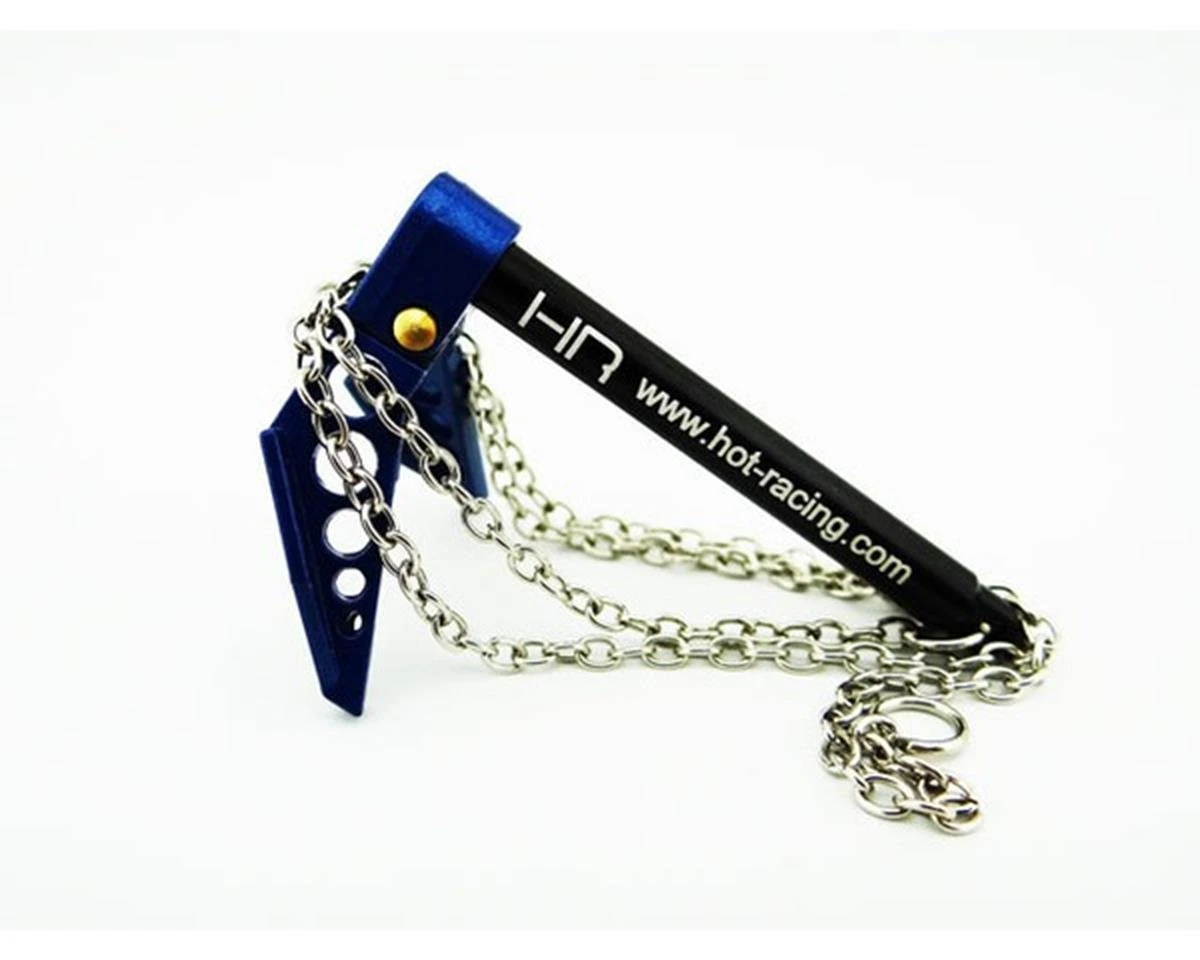 Hot Racing 1/10 Portable Fold Up Winch Anchor (Blue/Black) 3 Hot Racing 1/10 Portable Fold Up Winch Anchor (Blue/Black)