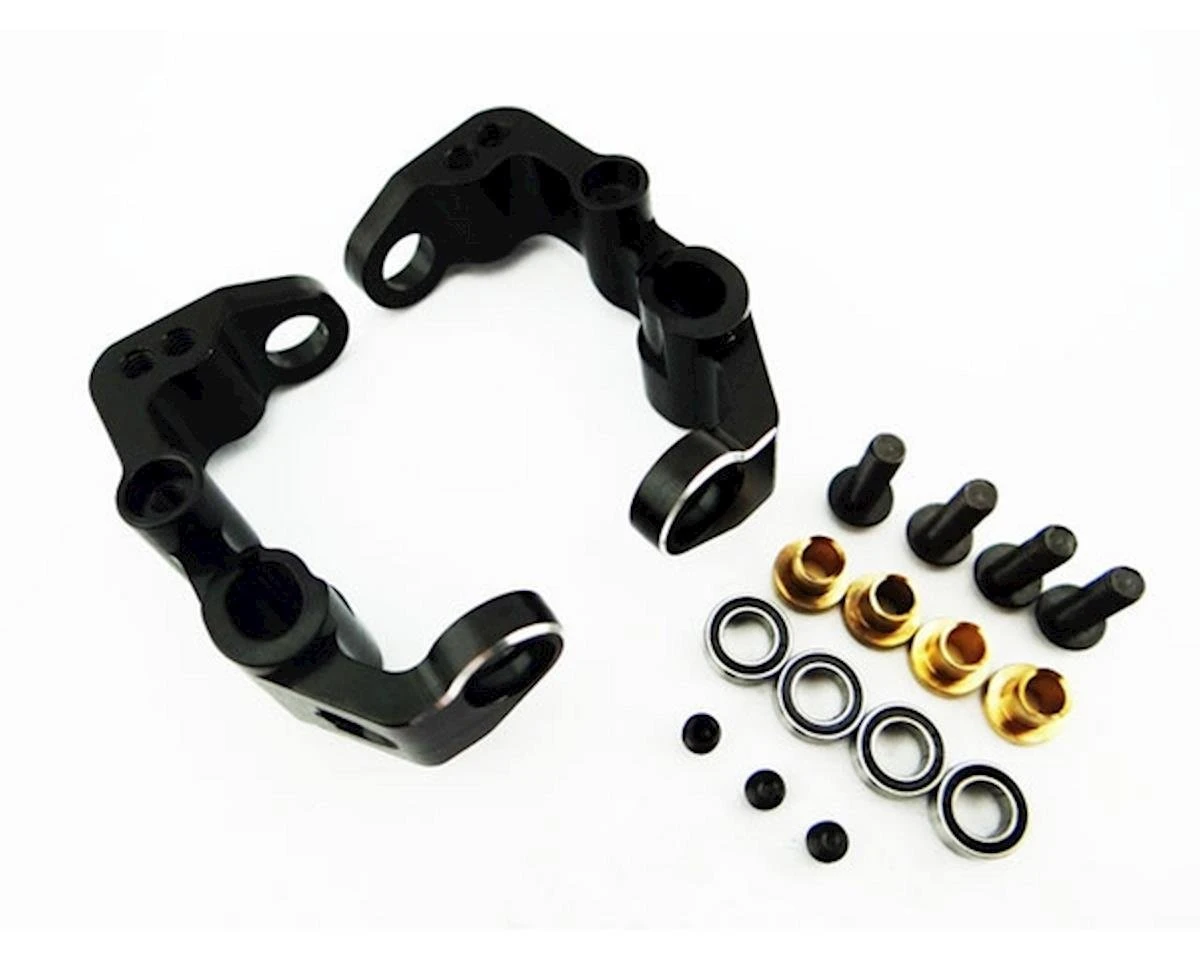 Hot Racing RC10 B5/B5M CNC Ball Bearing Aluminum Caster Blocks (C-Hubs) 3 Hot Racing RC10 B5/B5M CNC Ball Bearing Aluminum Caster Blocks (C-Hubs)