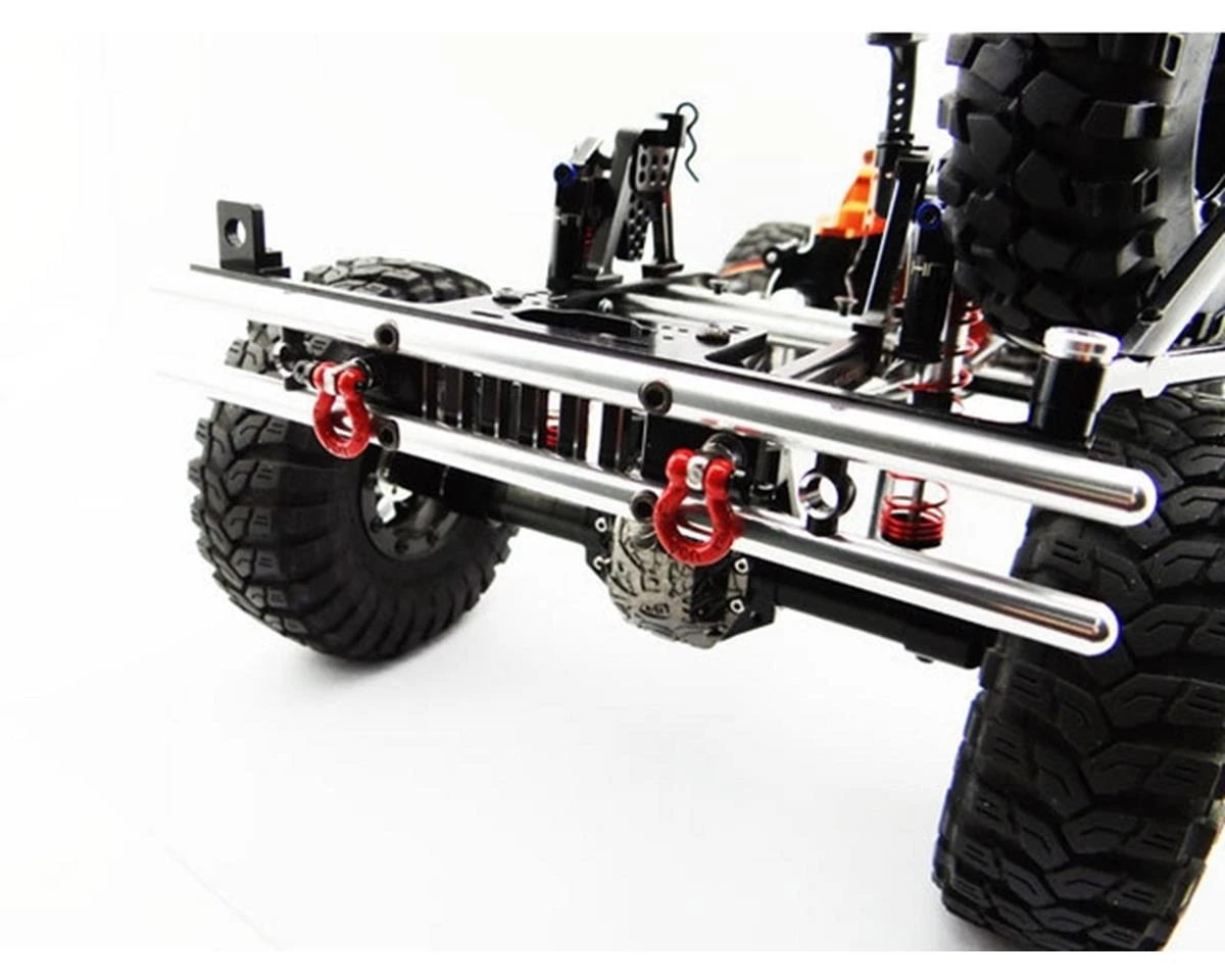Hot Racing Axial SCX10 II Tubular Rear Bumper W/ Winch & Light Mount 3 Hot Racing Axial SCX10 II Tubular Rear Bumper W/ Winch & Light Mount