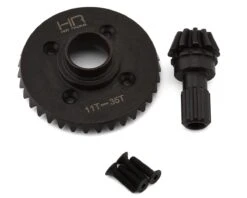 Hot Racing Steel Helical Differential Ring & Pinion Gear For Traxxas X-Max/XRT (Rear) (42T/13T)