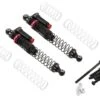 Hot Racing Piggyback Adjustable Rebound Shock (Red) (100mm)
