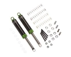 Hot Racing 100mm Internal Spring Air Shock (Green) (2)