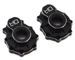Hot Racing Aluminum Outer Portal Drive Housing For Traxxas TRX-4 (Black) (2)