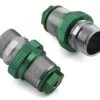 Hot Racing Twin Hammer Aluminum Rear Threaded Shock Bodies (Green) (2) -Traxxas Shop hravth155f05