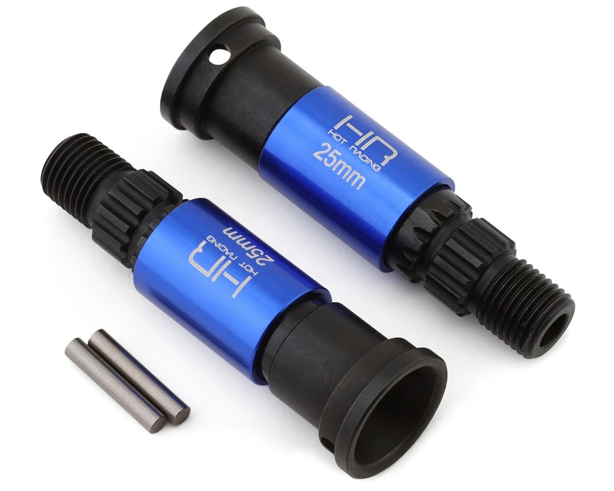 Hot Racing Steel HD CV Drive Axles For Traxxas XRT/X-Maxx (2) (+25mm) 3 Hot Racing Steel HD CV Drive Axles For Traxxas XRT/X-Maxx (2) (+25mm)