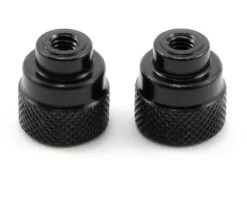 Hudy 3mm Aluminum Nut For 1/10 & 1/12 Pan Car Set-Up System (2)