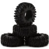 Injora 1.3" Swamp Claw M/T Micro Rock Crawler Tires Combo (4) (70mm OD) (S5) W/Super Soft Silicone Rubber Inserts