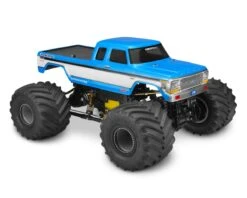 JConcepts 1979 F250 SuperCab Monster Truck Body W/Bumpers (Clear)