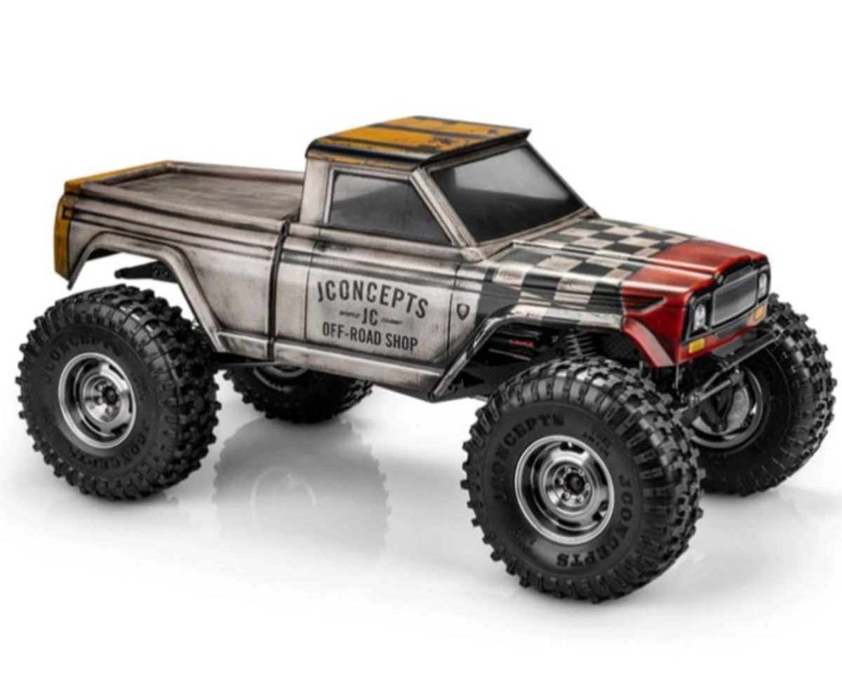 JConcepts JCI Warlord Pre-Trimmed 1/10 Tucked Rock Crawler Body (Clear) (12.3") 4 JConcepts JCI Warlord Pre-Trimmed 1/10 Tucked Rock Crawler Body (Clear) (12.3") - Image 2