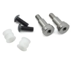 JConcepts B6/B6D Fin Short Titanium Shock Standoffs W/Bushing (Front)