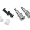 JConcepts B6/B6D Fin Long Titanium Shock Standoffs W/Bushing (Rear) -Traxxas Shop jco2600t