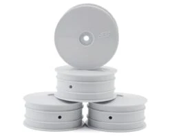 JConcepts Mono 2.2 4WD Front Buggy Wheels (White) (4) (B44.1) W/9.5mm Hex