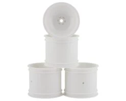 JConcepts 12mm Hex 2.2" Super Dish Front Wheel (Black) (4) For Traxxas Rustler/Stampede