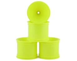 JConcepts 2.2" Pin Rear Mono Stadium Truck Wheels (4) (White) (RC10T/T2/T3/GT)