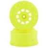 JConcepts 9-shot Short Course Wheels W/3mm Offset (2) (Yellow) W/12mm Hex -Traxxas Shop jco3420y