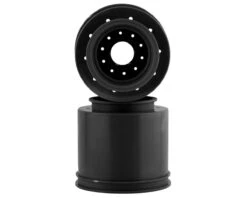 JConcepts Aggressor 2.6x3.8" Monster Truck Wheel (Silver) (2) W/17mm Hex -Traxxas Shop jco3423b