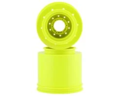 JConcepts Aggressor 2.6x3.8" Monster Truck Wheel (Yellow) (2) W/17mm Hex