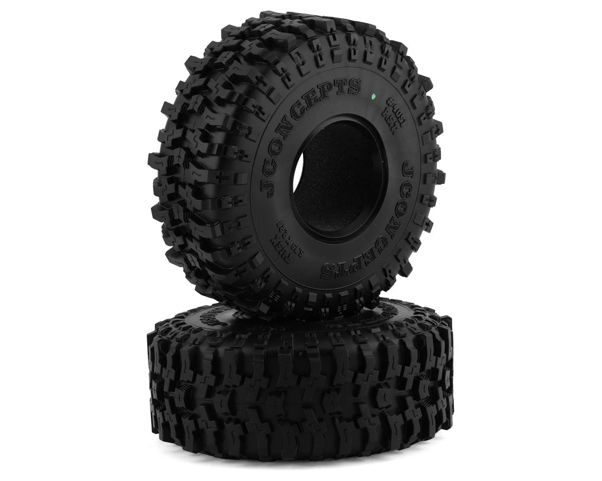 JConcepts Tusk 2.2" All Terrain Rock Crawler Tires (2) (Green) (OD - 5.79”) 3 JConcepts Tusk 2.2" All Terrain Rock Crawler Tires (2) (Green) (OD - 5.79”)