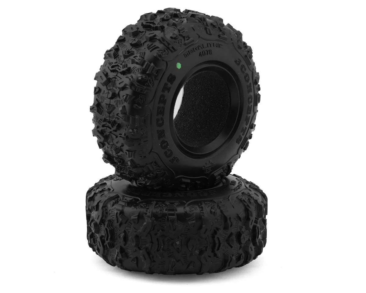 JConcepts Megalithic 1.9" Rock Crawler Tires (2) (4.19” - Class 1) (Green) 3 JConcepts Megalithic 1.9" Rock Crawler Tires (2) (4.19” - Class 1) (Green)